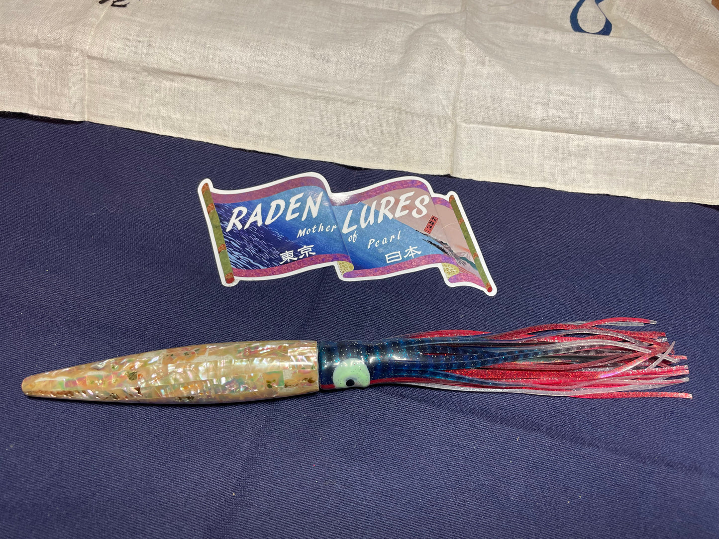 Japanese Raden Lure. Big Game Lure, Marlin,Tuna ,11.5" Long Bullet