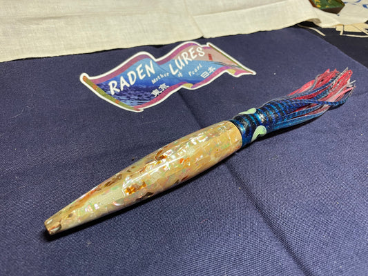 Japanese Raden Lure. Big Game Lure, Marlin,Tuna ,11.5" Long Bullet