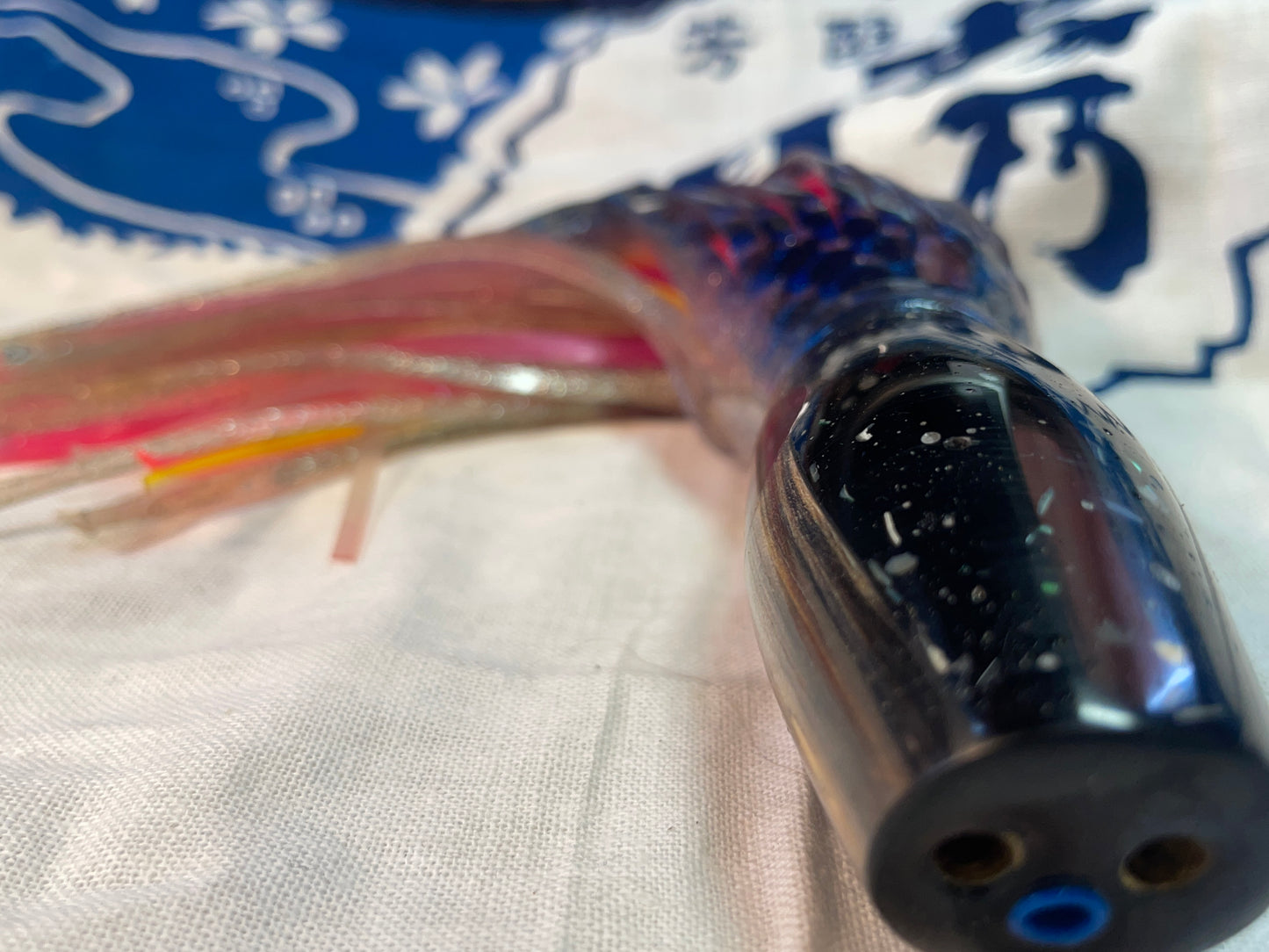 Japanese Raden Lure. Big Game Lure,Tuna ,11 " Rainbow Coral Raden Jet