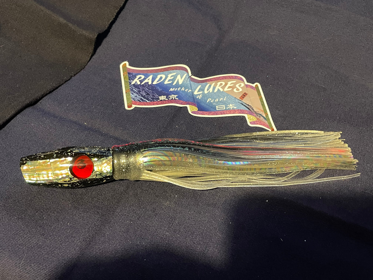 Japanese Raden Lure. Big Game Lure,Tuna ,11 "2 Hole jet Raden.