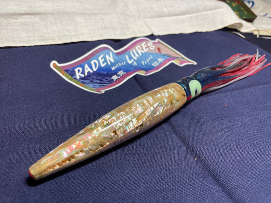 Japanese Raden Lure. Big Game Lure, Marlin,Tuna ,11.5" Long Bullet