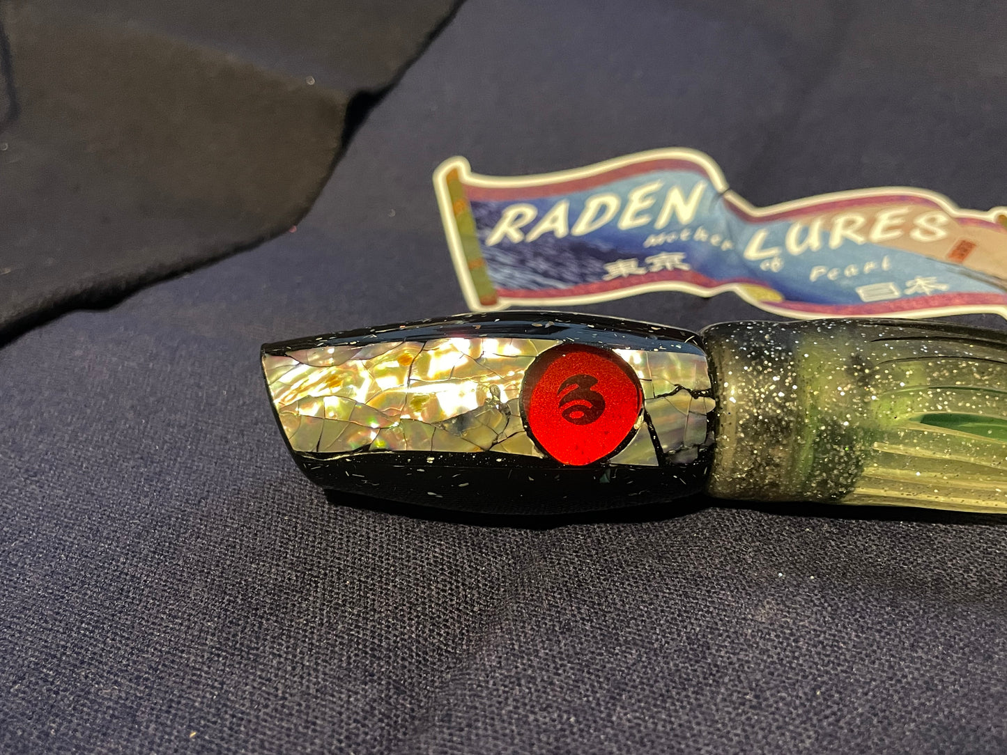 Japanese Raden Lure. Big Game Lure,Tuna ,11 "2 Hole jet Raden .