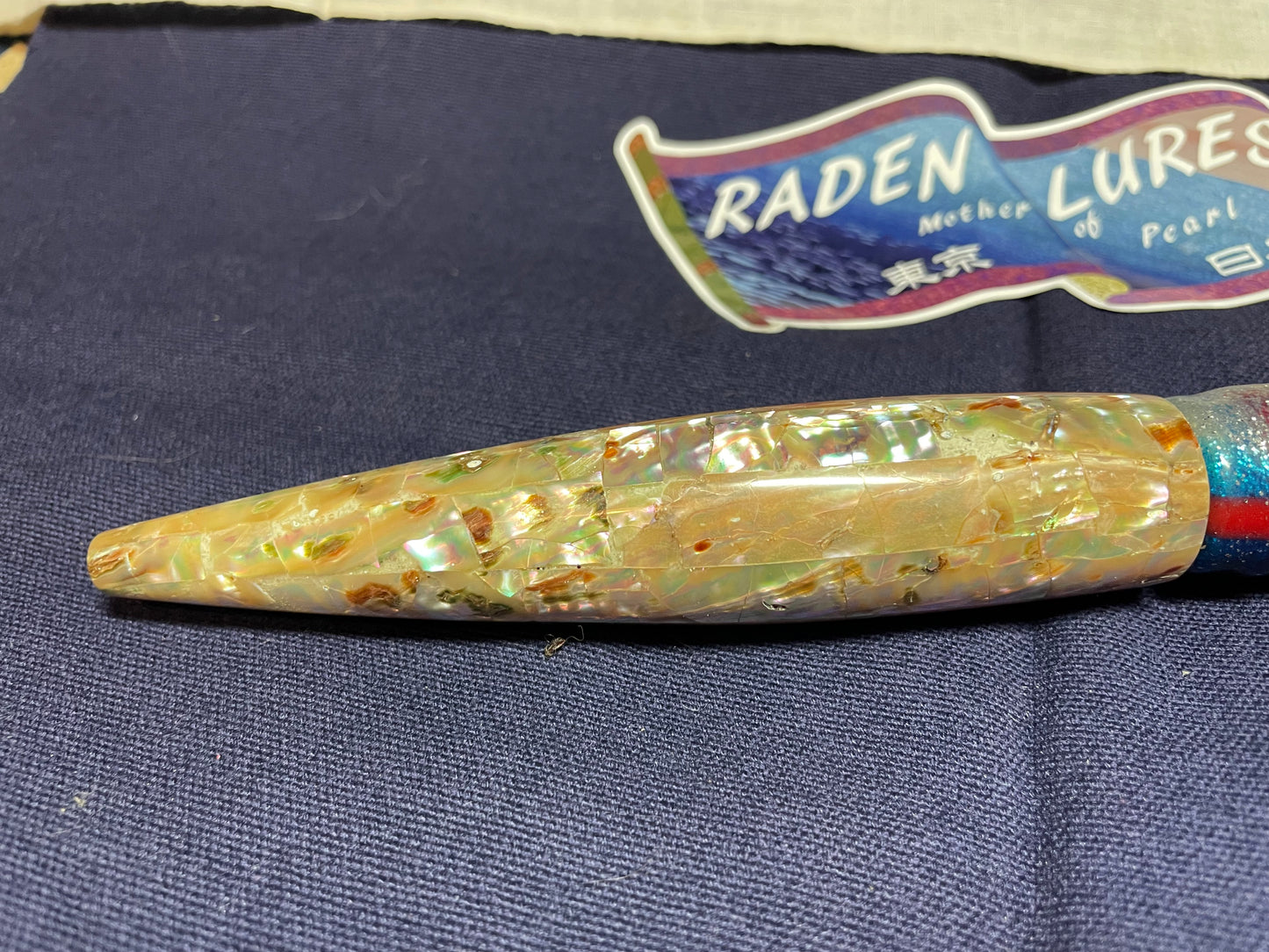 Japanese Raden Lure. Big Game Lure, Marlin,Tuna ,11.5" Long Bullet