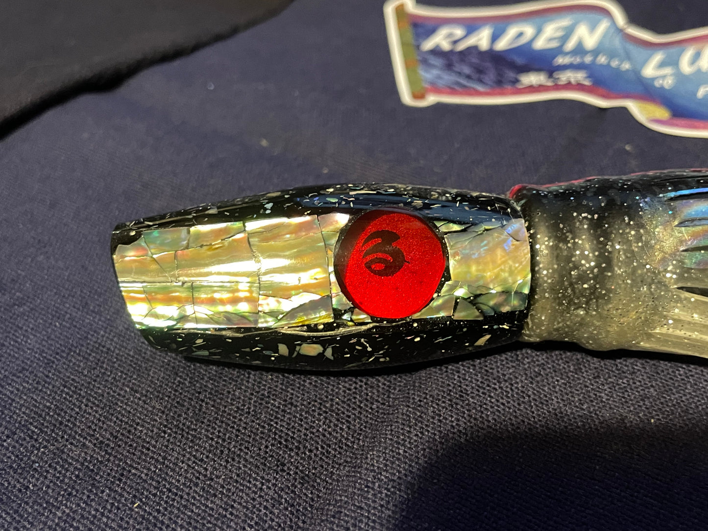 Japanese Raden Lure. Big Game Lure,Tuna ,11 "2 Hole jet Raden.