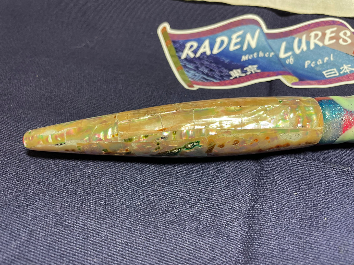 Japanese Raden Lure. Big Game Lure, Marlin,Tuna ,11.5" Long Bullet