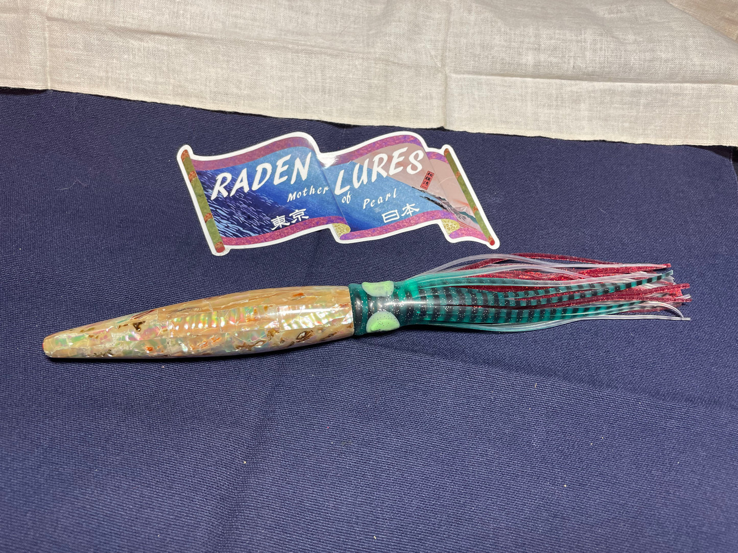 Japanese Raden Lure. Big Game Lure, Marlin,Tuna ,11.5" Long Bullet