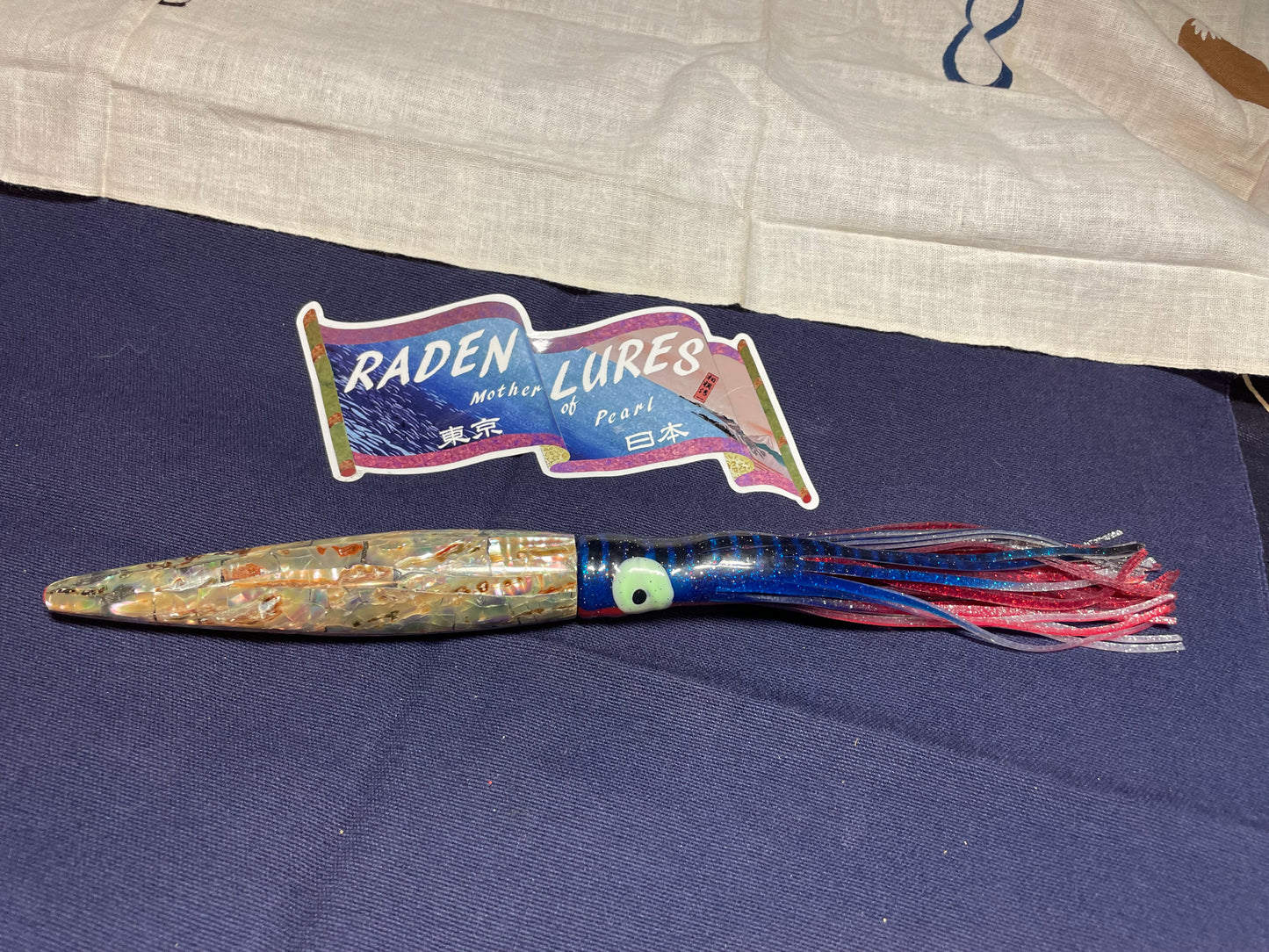 Japanese Raden Lure. Big Game Lure, Marlin,Tuna ,11.5" Long Bullet