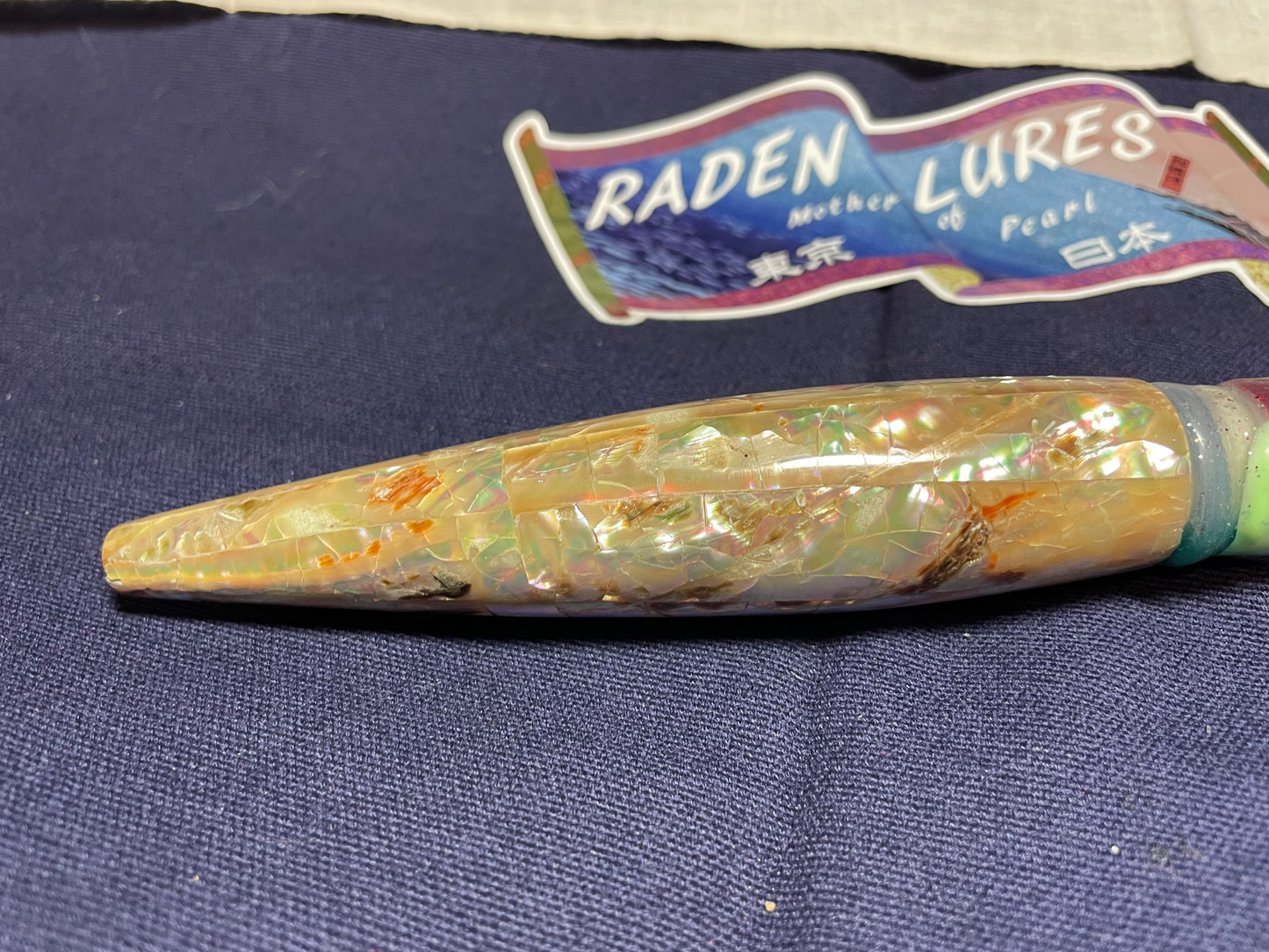 Japanese Raden Lure. Big Game Lure, Marlin,Tuna ,11.5" Long Bullet