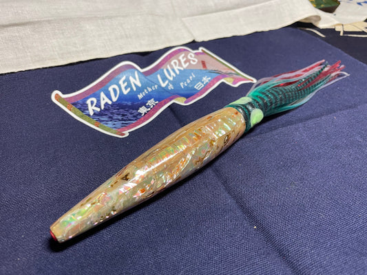 Japanese Raden Lure. Big Game Lure, Marlin,Tuna ,11.5" Long Bullet