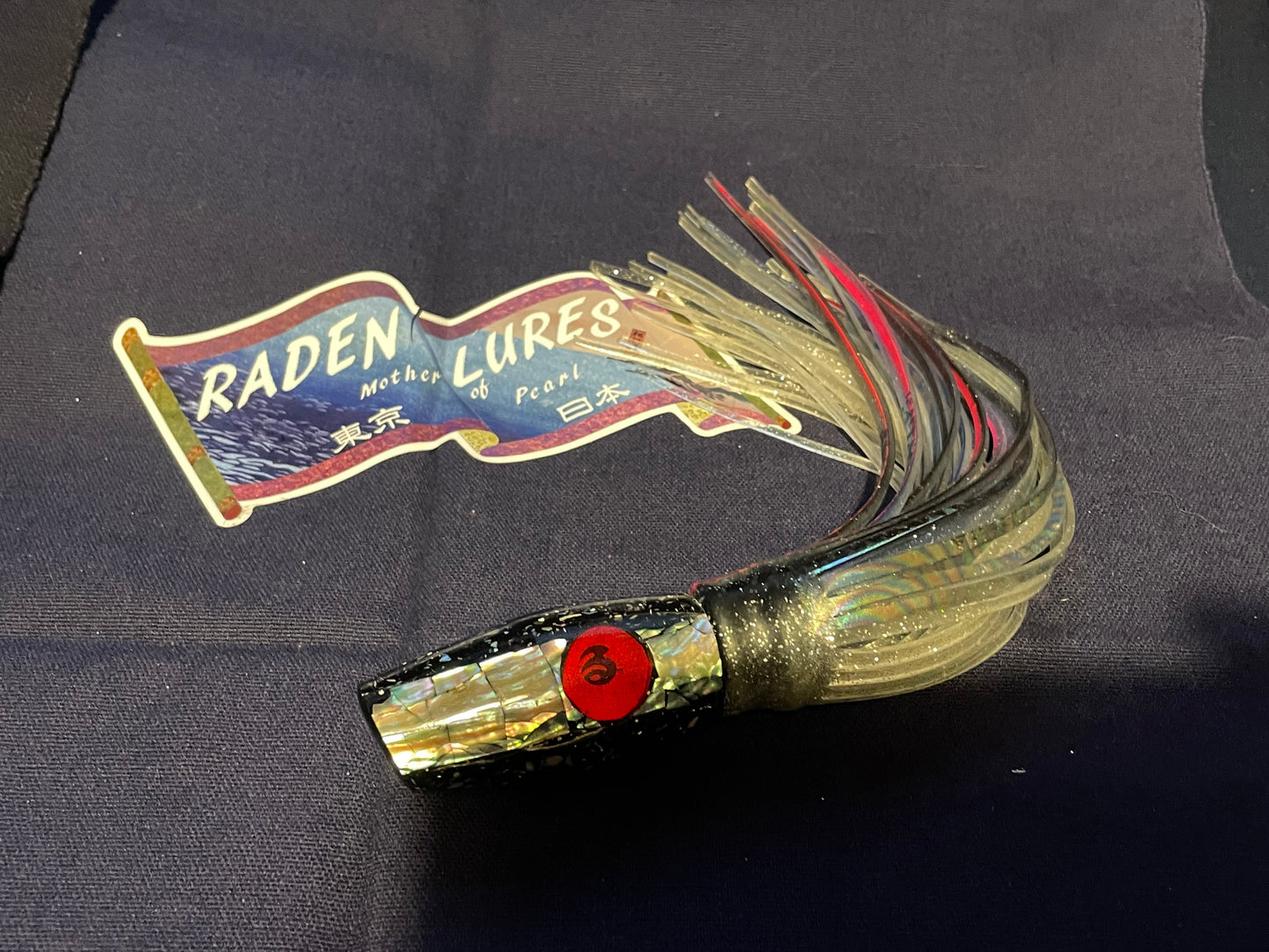Japanese Raden Lure. Big Game Lure,Tuna ,11 "2 Hole jet Raden .