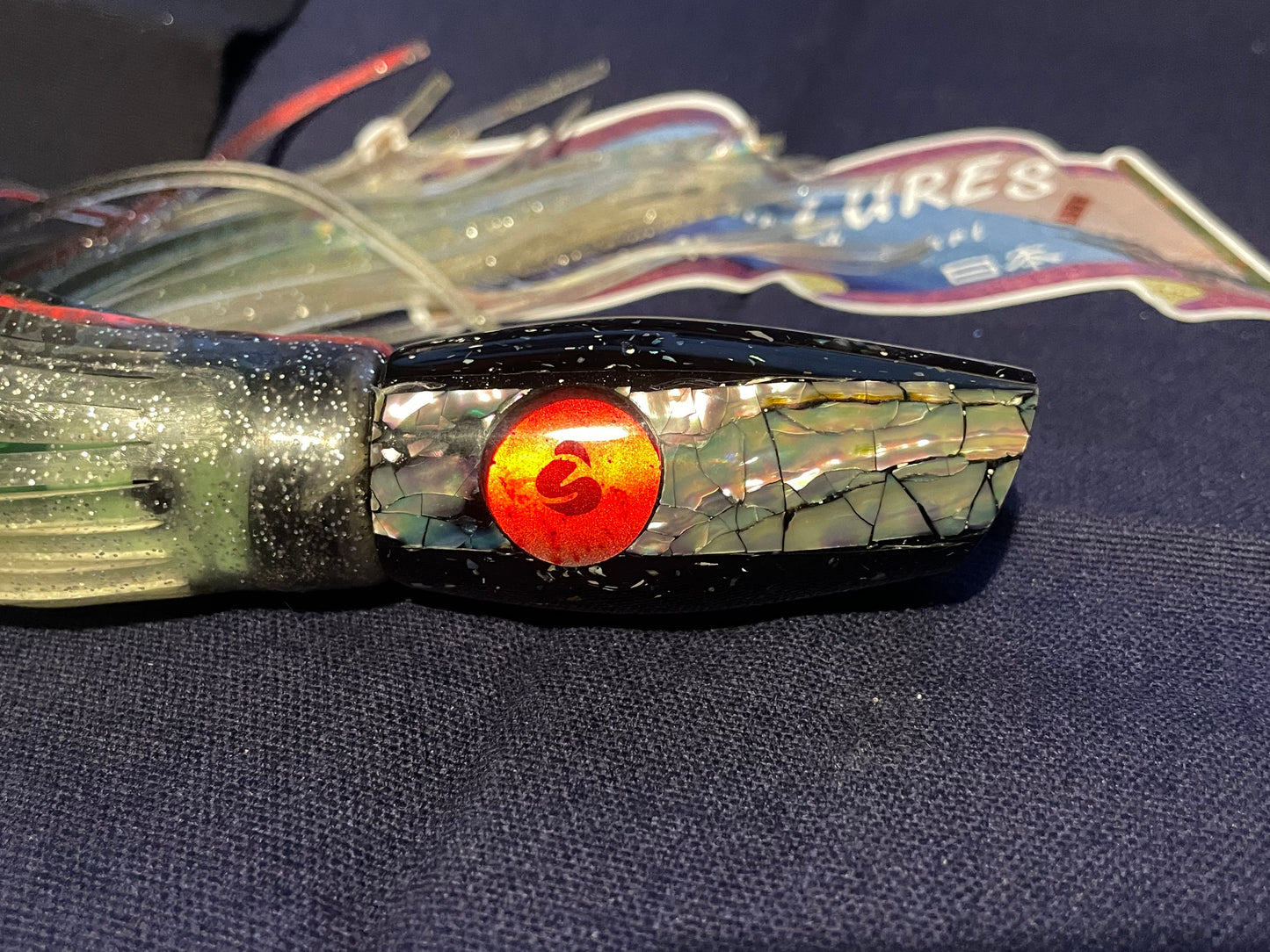 Japanese Raden Lure. Big Game Lure,Tuna ,11 "2 Hole jet Raden .