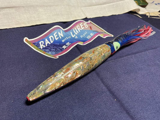 Japanese Raden Lure. Big Game Lure, Marlin,Tuna ,11.5" Long Bullet