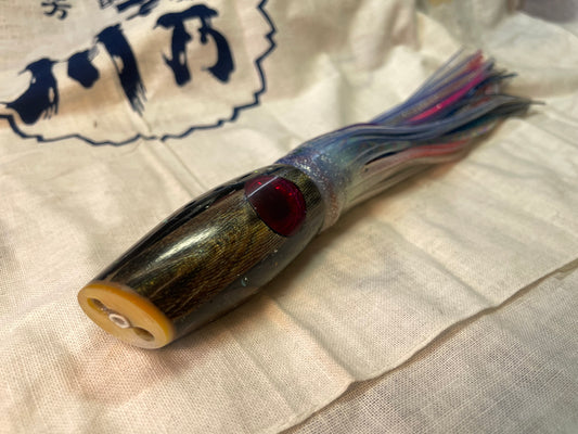 Japanese Raden Lure. Big Game Lure,Tuna ,11 "  Rainbow Coral  Raden Jet