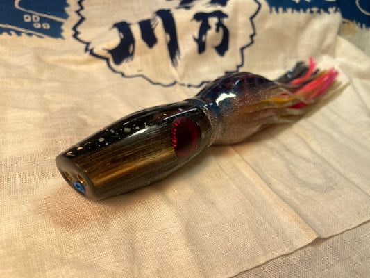 Japanese Raden Lure. Big Game Lure,Tuna ,11 "  Rainbow Coral  Raden Jet
