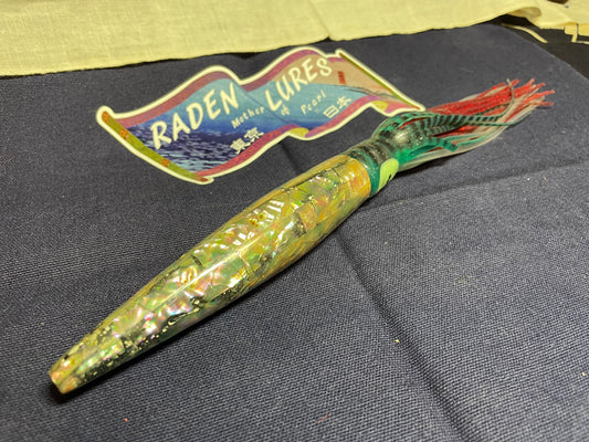 Japanese Raden Lure. Big Game Lure, Marlin,Tuna ,11.5" Long Bullet