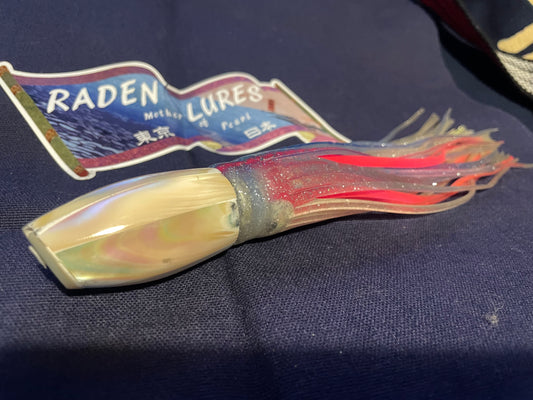 Japanese Raden Lure. Big Game Lure,Marlin Tuna ,10" Giant green turban Raden Lures