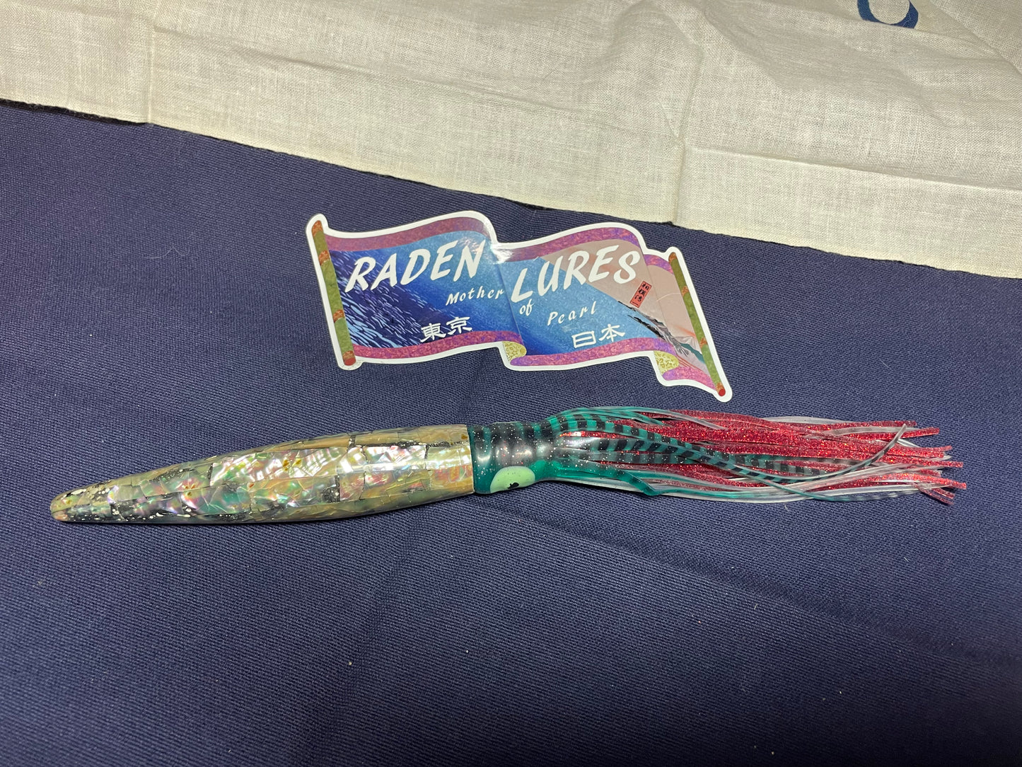 Japanese Raden Lure. Big Game Lure, Marlin,Tuna ,11.5" Long Bullet