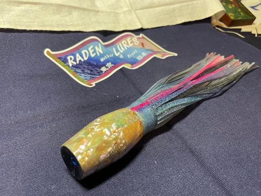 Japanese Raden Lure. Big Game Lure,Tuna ,10.5 " scoop mother of pearl.